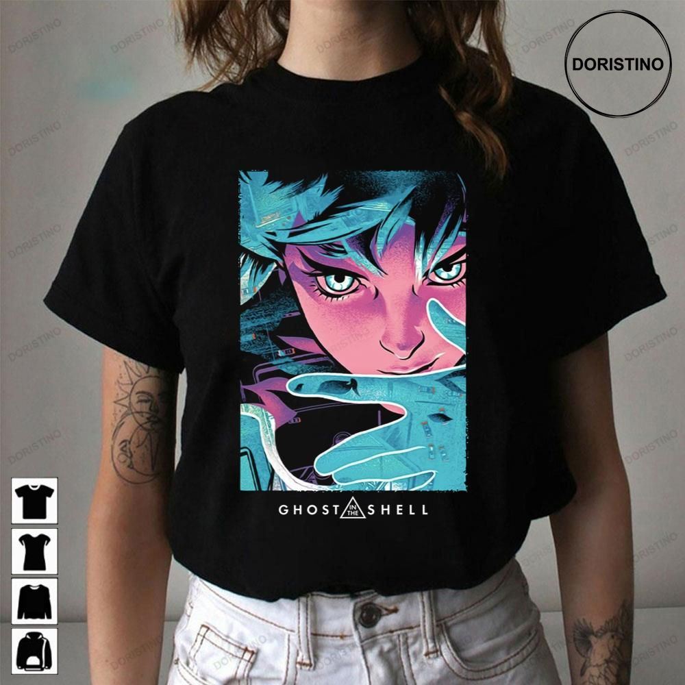 Retro Design Ghost In The Shell Awesome Shirts